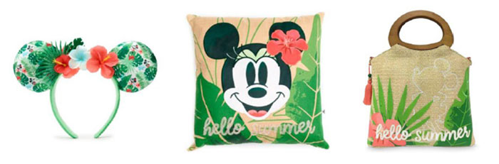 Artikel der Tropical Hideaway Kollektion im shopDisney (© Disney)