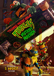 "Teenage Mutant Ninja Turtles: Mutant Mayhem" Filmplakat (© Paramount Pictures Corporation)