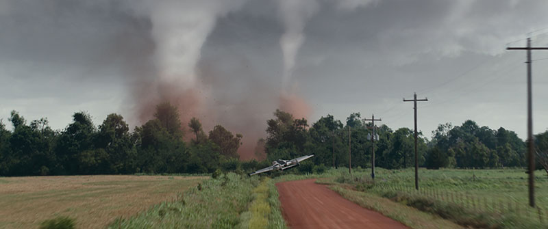 "Twisters" Szenenbild (© Melinda Sue Gordon/Universal Pictures; Warner Bros. Pictures & Amblin Entertainment)