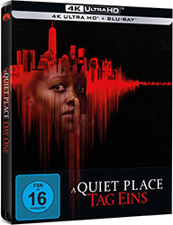 "A Quiet Place: Tag Eins" 4K UHD Steelbook (© Paramount Home Entertainment)