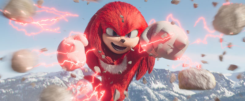 "Knuckles" Staffel 1 Szenenbild (© 2024 Paramount Pictures and Sega of America, Inc. All Rights Reserved.)