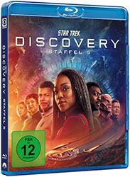 "Star Trek: Discovery" Staffel 5 Blu-ray (TM & © 2024 CBS Studios Inc. STAR TREK and related marks are trademarks of CBS Studios Inc. CBS and related logos are trademarks of CBS Broadcasting Inc. All Rights Reserved.)