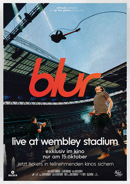 "blur: Live at Wembley Stadium" Filmplakat (© 24 Bilder)