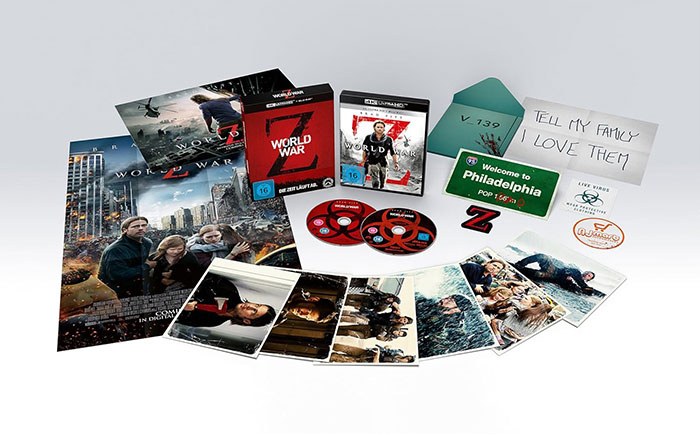 "World War Z" 4K UHD Collector's Edition (© Paramount Home Entertainment)