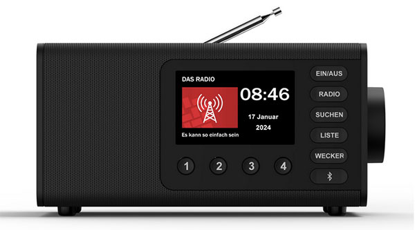  Hama Digitalradio "DR1001BT" (© Hama GmbH & Co KG)