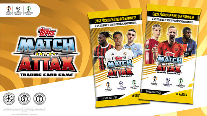 Topps® Match Attax UEFA Club Competitions 2024/25 Trading Cards (© Topps Europe Limited)