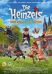 "Die Heinzels – Neue Mützen, neue Mission" Filmplakat (© TOBIS Film GmbH)