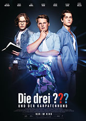 "Die drei ??? und der Karpatenhund" Filmplakat (© 2025 Sony Pictures Entertainment Deutschland GmbH)