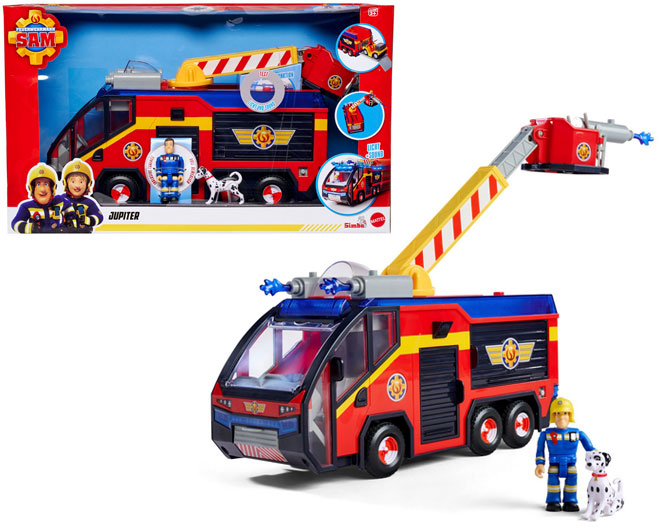 Feuerwehrmann Sam - Simba Jupiter Feuerwehrauto (© Simba Toys)