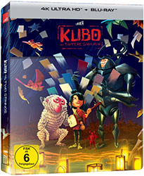 "Kubo - Der tapfere Samurai" 4K UHD Steelbook (© PLAION Pictures)