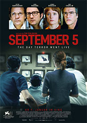 "September 5 - The Day Terror Went Live" Filmplakat (© Constantin Film Verleih GmbH)