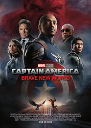 "Captain America: Brave New World" Filmplakat (© Marvel)