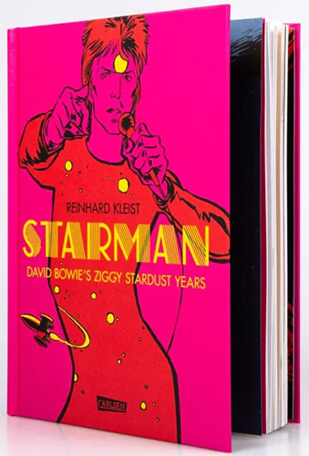 "Starman - David Bowie's Ziggy Stardust Years" (© Reinhard Kleist, Carlsen Verlag GmbH 2021)